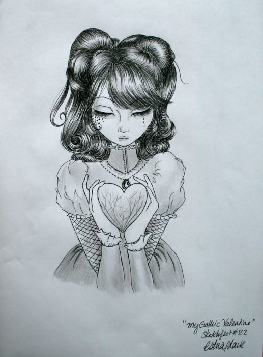 My Gothic Valentine by Plantie
